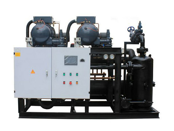 半封閉中溫螺桿冷凝機(jī)組